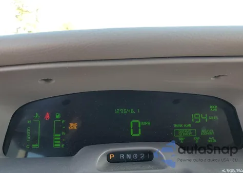 2001 Mercury Grand Marquis Ls z USA, uszkodzony, nr VIN 2MEFM75WX1X672220